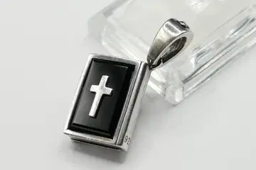 새상품급 저스틴 데이비스 바이블 목걸이 탑 오닉스 SPJ341