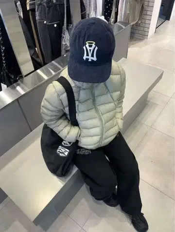 aeae 코듀로이 자수 캡