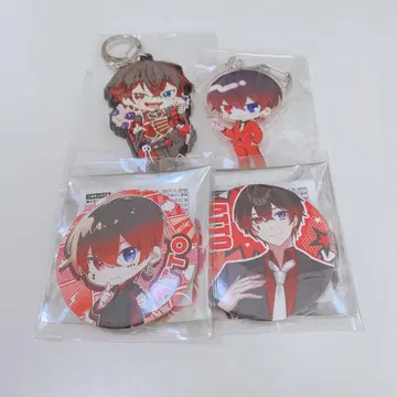 앰프턱 컬러즈 아토군 캔뱃지 아크릴 키링