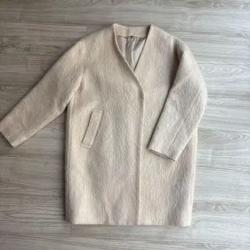 로페 아우터 아이보리 코쿤