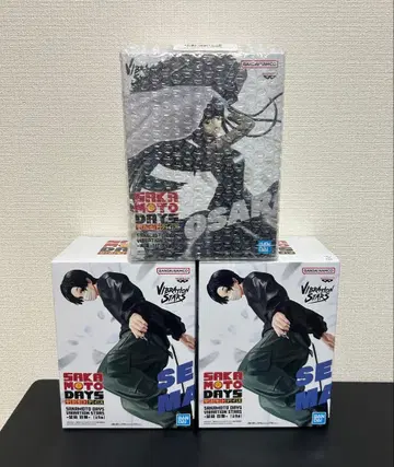 [새상품] 사카모토 데이즈 피규어 세바 마후유 / 대불 3체 세트