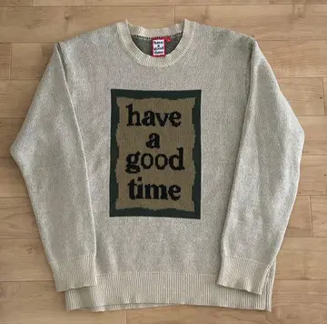 have a good time 니트 스웨터