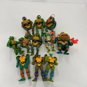 769483/뮤턴트 터틀즈 피규어 모음 11체