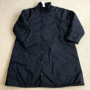 grin 그린 충전솜 스탠드 코트 블랙