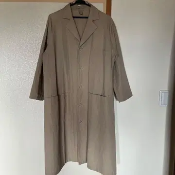 올드맨즈테일러 코튼 린넨 워크 코트