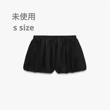 ZARA 벌룬 스커트 팬츠 블랙