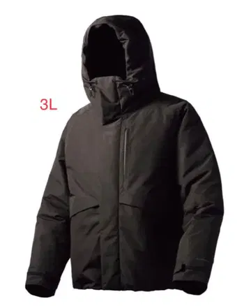 X-Shelter 단열재 후드 부착 자켓 블랙 3L 사이즈