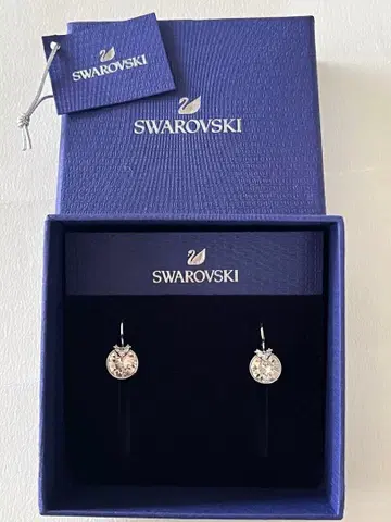 Swarovski 크리스탈 링 귀걸이