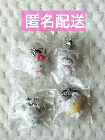 산리오 포근포근 스노우 표시 액세서리 4점