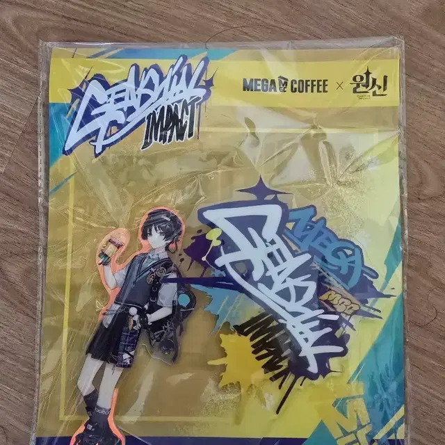 원신 메가커피 아크릴 스탠드