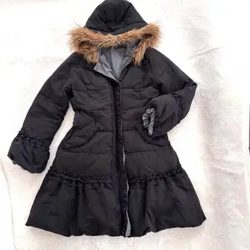 axes femme 엑시즈팜 리버서블 다운 코트 프릴 M