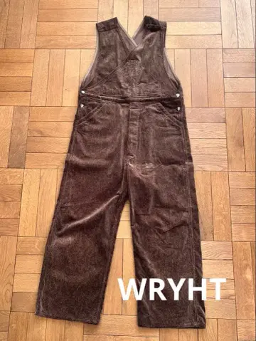 WRYHT 브라운 코듀로이 올인원
