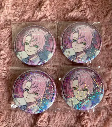 크로노바 캔뱃지 아마무 레무 기념 등신