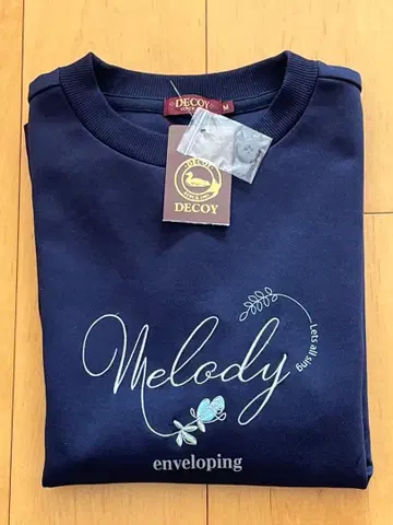 DECoy Melody 프린트 트레이닝복 M 네이비