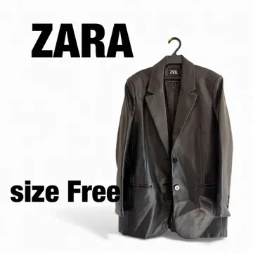 ZARA 블랙 싱글 브레스 자켓 프리 사이즈