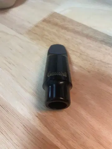 Cannonball 알토 색소폰 마우스피스 블랙