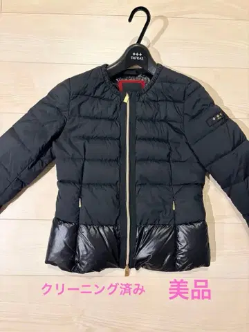 [ 가격 인하 중 선착순 ] TATRAS 블랙 숏 다운 자켓