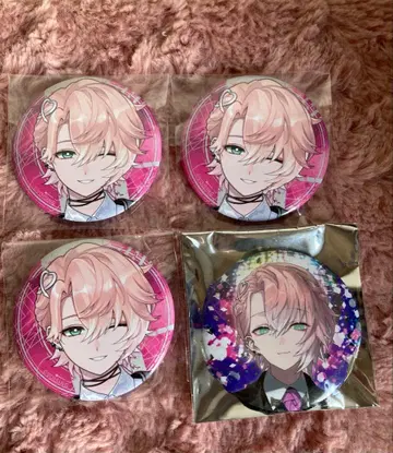 크로노바 아마무 레무 캔뱃지 등신