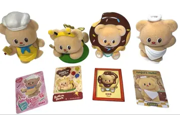 butter bear 버터베어 피규어 도넛 천사