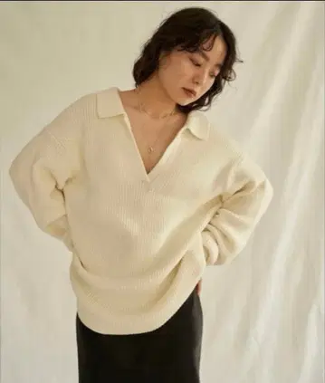 enof 니트 cropped knit