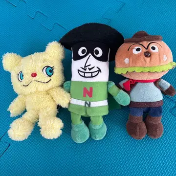 호빵맨 캐릭터 봉제 인형 3개 세트