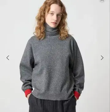 6(ROKU) 코튼 울 밀라노 리브 터틀넥 니트 완판 색상