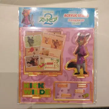 주토피아2 아크릴 스탠드 닉 와일드