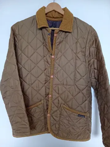 LAVENHAM 퀼팅 자켓 S 브라운 라벤햄 36