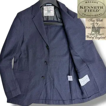 J7406 새상품급 케네스 필드 FOXBROTHERS 홉색 자켓 38