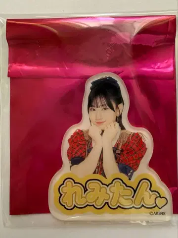 [ 토쿠나가 레이미 ] AKB48 아틀레 랜덤 아크릴 스티커