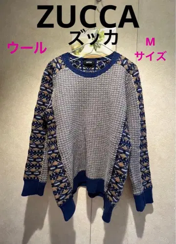 ZUCCA 주카 울 니트 M 사이즈