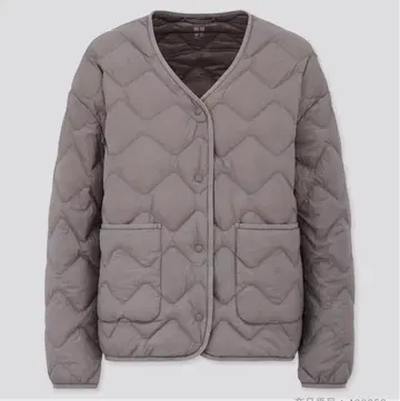 울트라 라이트 다운 릴랙스 자켓 브라운