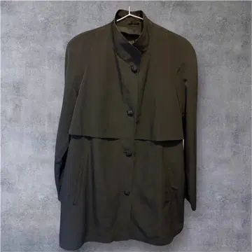 SANYO COAT 다크 그레이 오버코트