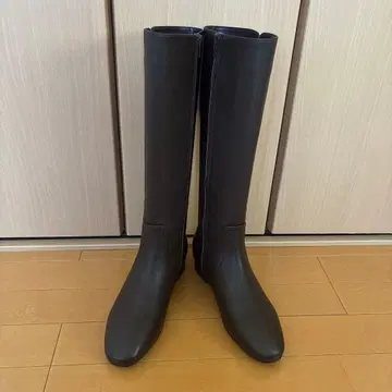 [ 미사용품 ] 리즈라피네 브라운 롱 부츠 24cm