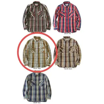 AVIREX 플란넬 셔츠 XL 사이즈