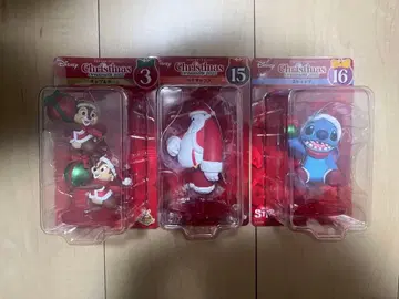 디즈니 크리스마스 2025 캐릭터 3개 세트 (해피 복권)