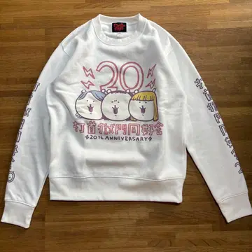 타이슈 고쿠몬 도코카이 나가노 20주년 맨투맨 화이트 S