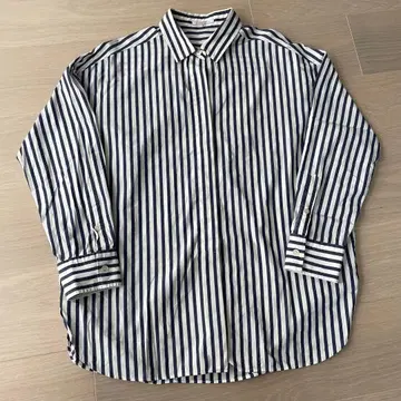 23구 canclini 칸클리니 히요쿠 지테 롱슬리브 스트라이프 셔츠