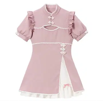 유메텐보 차이나 미니 원피스 DearMyLove M 사이즈