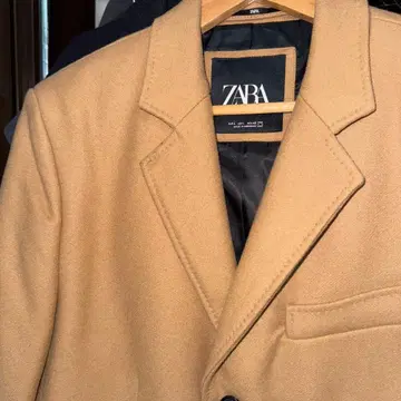 ZARA 롱 코트 베이지