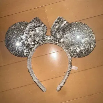 실버 미니 마우스 머리띠
