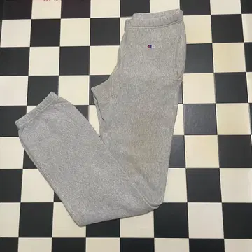 Champion 챔피온 맨투맨 팬츠 리버스 위브 파랑 택