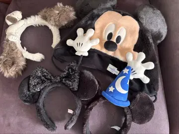 TDR & USJ 뒤집어쓰는 것 4종 세트