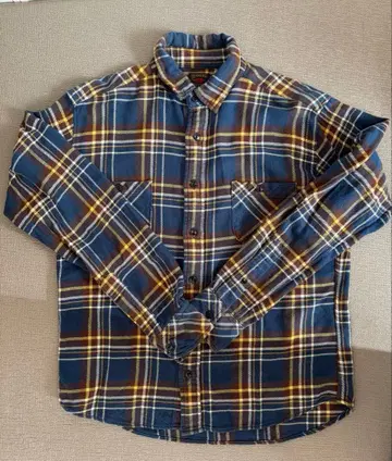 DENIM&CO 플란넬 셔츠 M 사이즈