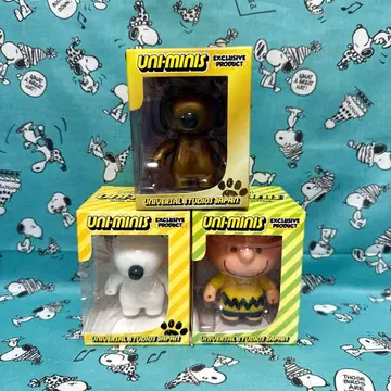 스누피 USJ 한정판 피규어 3종 세트