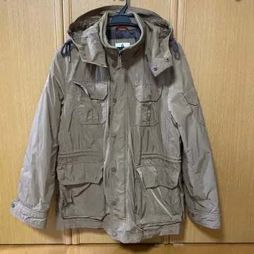 Hush Puppies 후드 부착 베이지 자켓 M