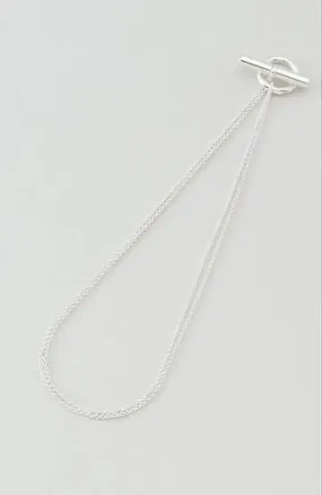 슬로브 이에나 실버 목걸이