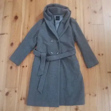 URBAN RESEARCH ROSSO 더블 브레스트 롱 코트 그레이