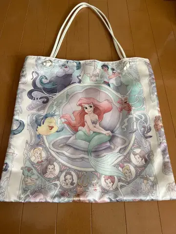 디즈니 스토어 인어공주 토트백