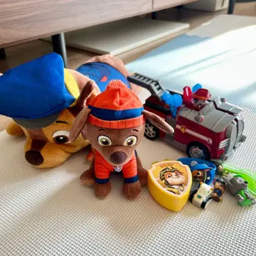 파우패트롤 완구 묶음 판매 봉제 인형 키링 참 8점